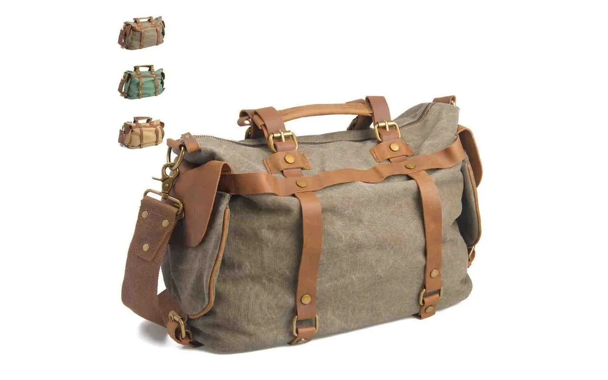 Элегантная сумка-саквояж (duffle bag)